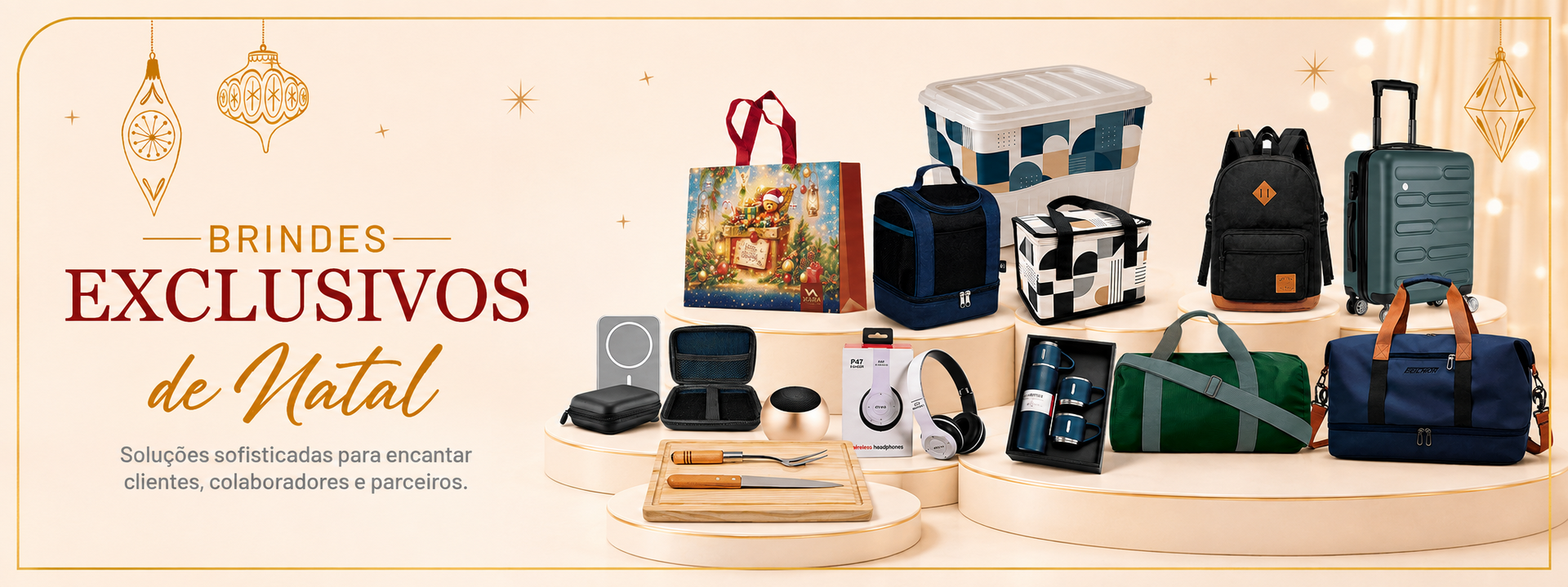 Brindes exclusivos de Natal: soluções sofisticadas para encantar clientes, colaboradores e parceiros